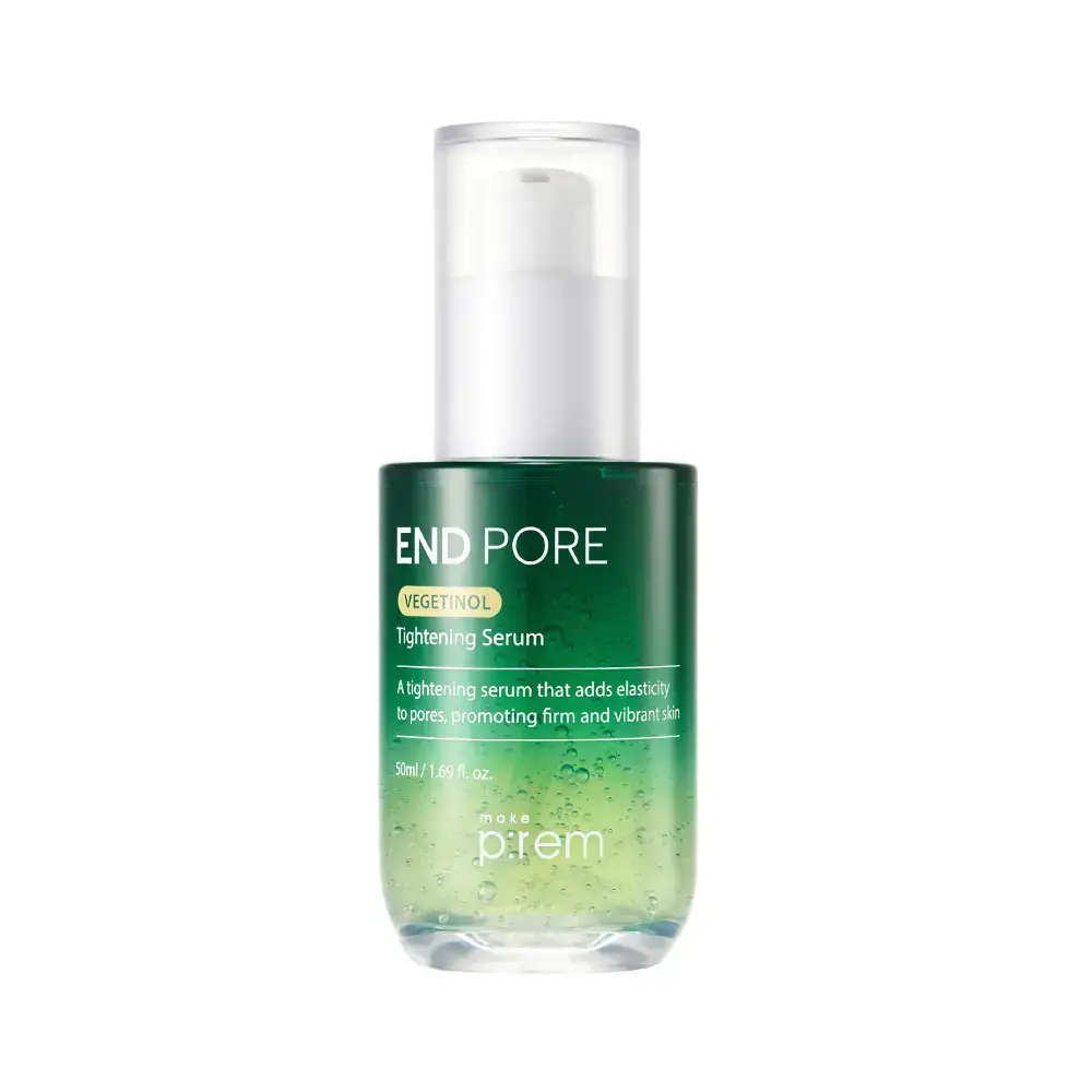 [2주모공세럼/바쿠치올] 메이크프렘 엔드포어 베지티놀 모공세럼 50ml
